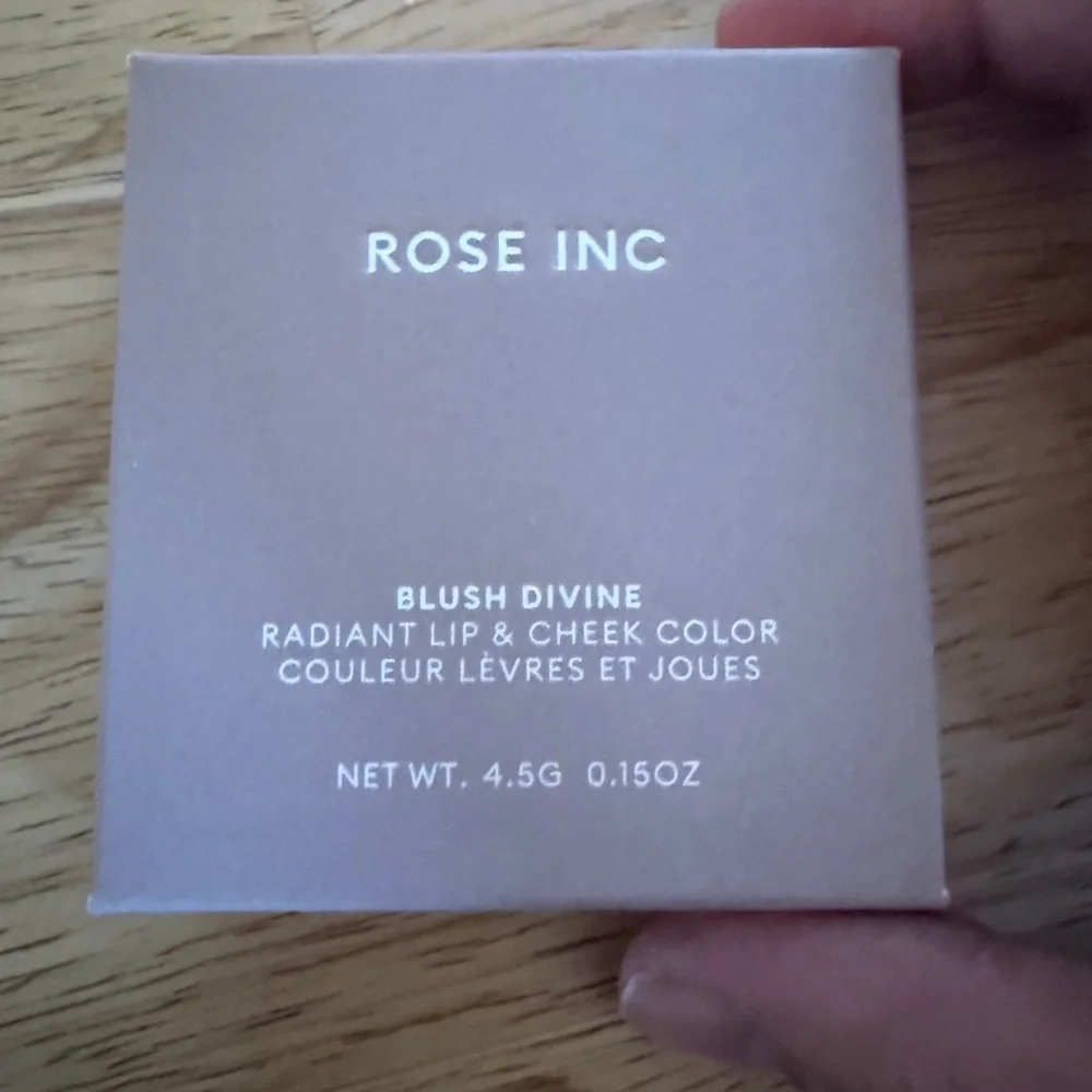💚 2/$30 Rose inc Cream Blush Refillable Cheek & Lip Color